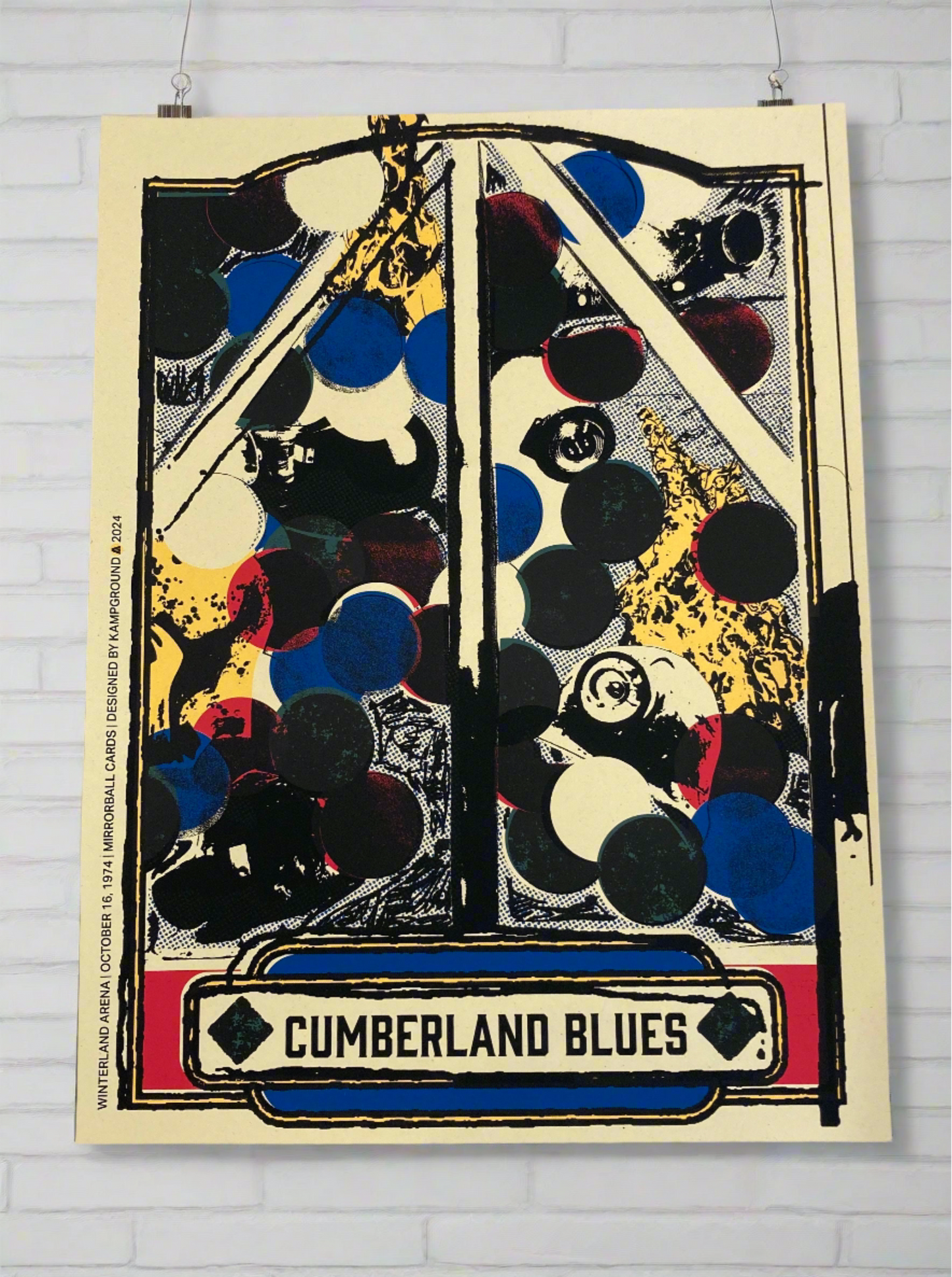 Cumberland Blues Winterland Poster