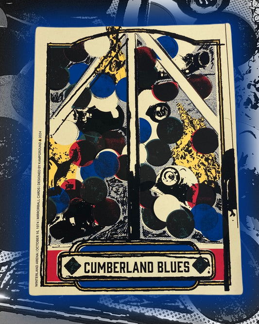 Cumberland Blues Winterland Poster