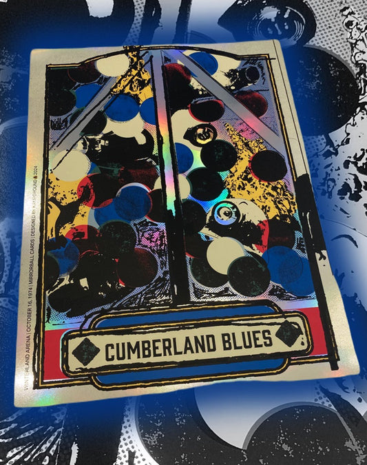 Cumberland Blues Winterland Poster - FOIL