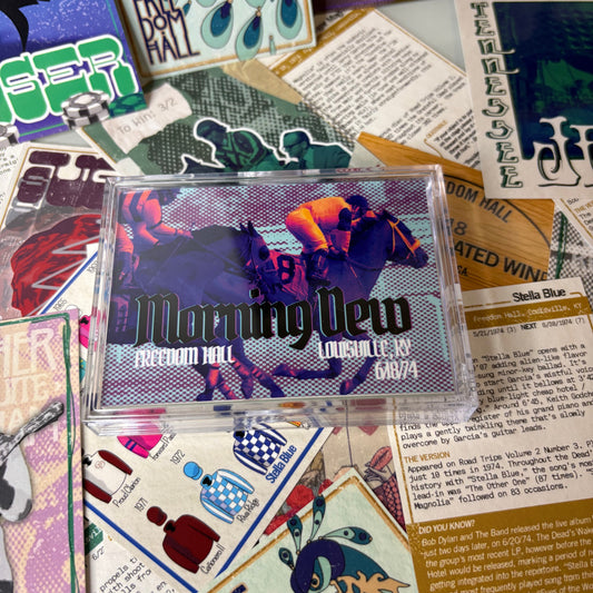 Complete set of card packaging on bed of included card designs